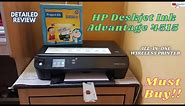 HP Deskjet Ink Advantage 4515 All-in-One Wireless Printer (Black Colour) Full Review & Features.