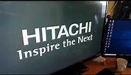 Changed TV again to the Hitachi 42HYT42U 42 inch LED TV full HD 1080p as monitor its so wide