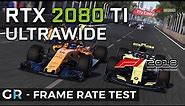 RTX 2080 TI F1 2018 ULTRAWIDE | 3440x1440 | 1440p Ultrawide | 21:9 | Ultra High Settings | FPS Test