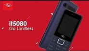 itel it5080 - Triple Sim Card Feature Phone.