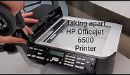 Taking Apart HP Officejet 6500 Printer