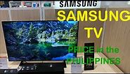 SAMSUNG TV + PRICE IN THE PHILIPPINES + AUGUST 2022