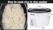 How To Make Rice In Rice Cooker | How To Use Rice Cooker | Aroma Rice Cooker Review