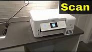 How To Scan Multiple Pages On Epson ET-2760 Printer-Full Tutorial