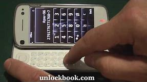 How to enter unlock code on Nokia N97