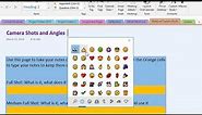 Using Emoji's as a visual indicator in OneNote