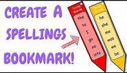 How To Create Spelling Bookmarks In Powerpoint