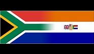Raising of the New South African Flag