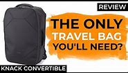 Knack Convertible Duffel Backpack Review / Tour (The Expandable, Convertible Travel Bag)