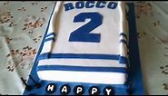 Toronto Maple Leafs Hockey Jersey Birthday Cake 2013