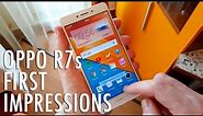 OPPO R7s Unboxing and First Impressions: A Pleasant Surprise | Pocketnow