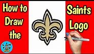 How to Draw the New Orleans Saints Logo