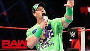 John Cena returns to kick off Raw Reunion: Raw Reunion, July 22, 2019
