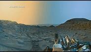 Stunning new panoramic photographs of Mars released by NASA