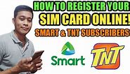 How To register sim card online | Smart Sim And TNT | Step by step guide
