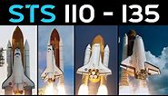 Space Shuttle Launch Compilation (STS 110 - 135)