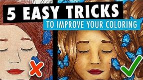 5 EASY TIPS to Instantly Improve Your Adult Coloring Pages