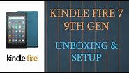 Kindle Fire 7 - Unboxing & Setup ( 9th Gen 2020 )