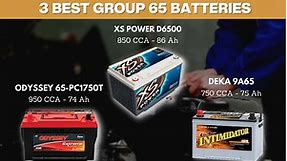5 Best Group 65 Batteries [with Buying Guide   Detailed Review 2022]