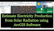 Solar Radiation Estimation: How to Use ArcGIS Software