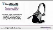 Plantronics CS510 Wireless Headset Video Overview
