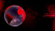 Red world map video background, loop no copyright2