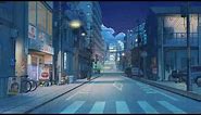 Street Japan - Night - (Wallpaper Engine)