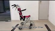 Micro Transit Chair - 6kg Lightweight Travel Wheelchair