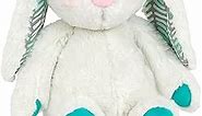 B. toys- B. softies- 12" Plush Bunny– Soft & Cuddly Plush Bunny – Huggable Stuffed Animal Rabbit Toy – Washable- Happy Hues- Peppy Mint Bunny- 0 Months +