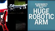 Elon Musk's Crazy Robotic Arm At A Tesla Event