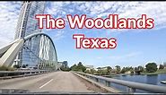 4K The Woodlands Texas driving tour Woodlands Mall and Market Street