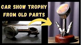 HOW TO MAKE A CAR SHOW TROPHY