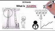 What is Kaizen - Explained in simple language with examples - Continuous Improvement