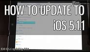 Apple iOS 5.1.1: how to update the software over the air on new iPad