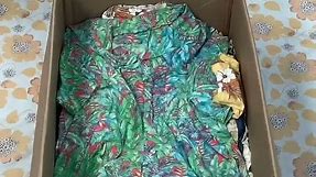 Vintage Hawaiian Shirts Wholesale - Unboxing Video - To Be Worn Again