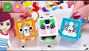 Lego Dots Bag Tags and Series 4 Extra Dots (with faces) - Build & Review