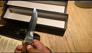 Unboxing a Browning Whitetail Legacy (tm) knife