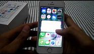 Apple iPhone 5s (Silver, 16GB) (15,999 Only) Review and Unboxing - Hands On!