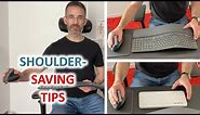 Why Your Posture At Work Can Cause Shoulder Pain - Keyboard Position Explained