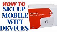 portable mobile broadband / mobile wifi setup guide vodafone R207-R208