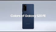 SAMSUNG Galaxy S20 FE Color Features Design Introduction Official Video HD | Galaxy S20 FE Colors