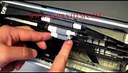 How to replace the paper feed roller on Brother printer