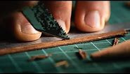 Making a Leather Cutting Knife (Leatherworking Tool From Old Hacksaw Blade)