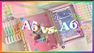 A5 VS A6 RING BINDER: Which is the better BINDER JOURNAL for you?