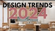 Top Interior Design Trends for 2024 - Curved Furniture and Colorful Rooms!