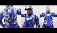 Pepper Pott Rescue armor cosplay suit up