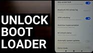 Easy Redmi Note 8 Unlock Bootloader Tutorial