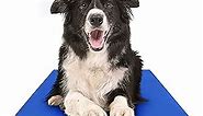 Chillz Dog Cooling Mat, Large - Pressure Activated Pet Cooling Mat for Dogs - No Water or Refrigeration Needed - Non-Toxic Gel Cooling Pad, Ideal for Home, Travel and Crates - 36 x 20 Inches