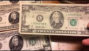 Old $20 Dollar Bills