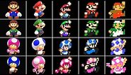 Super Mario Maker 2 - All Characters